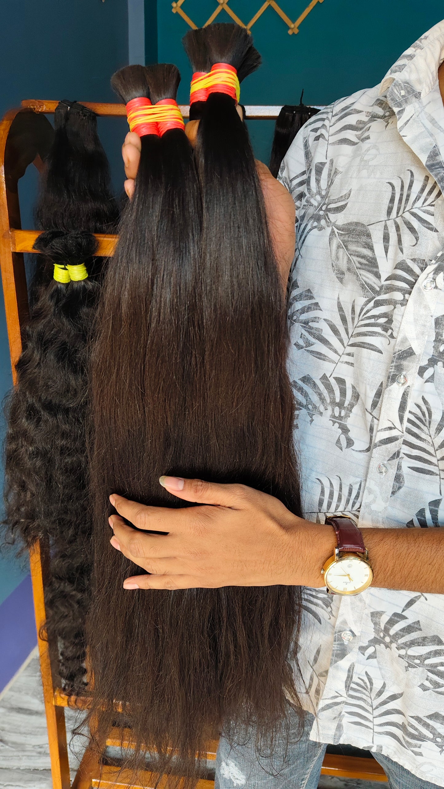 𝗥𝗮𝘄 𝗜𝗻𝗱𝗶𝗮𝗻 𝗡𝗮𝘁𝘂𝗿𝗮𝗹 𝗪𝗮𝘃𝘆 𝗕𝘂𝗹𝗸 𝗛𝗮𝗶𝗿