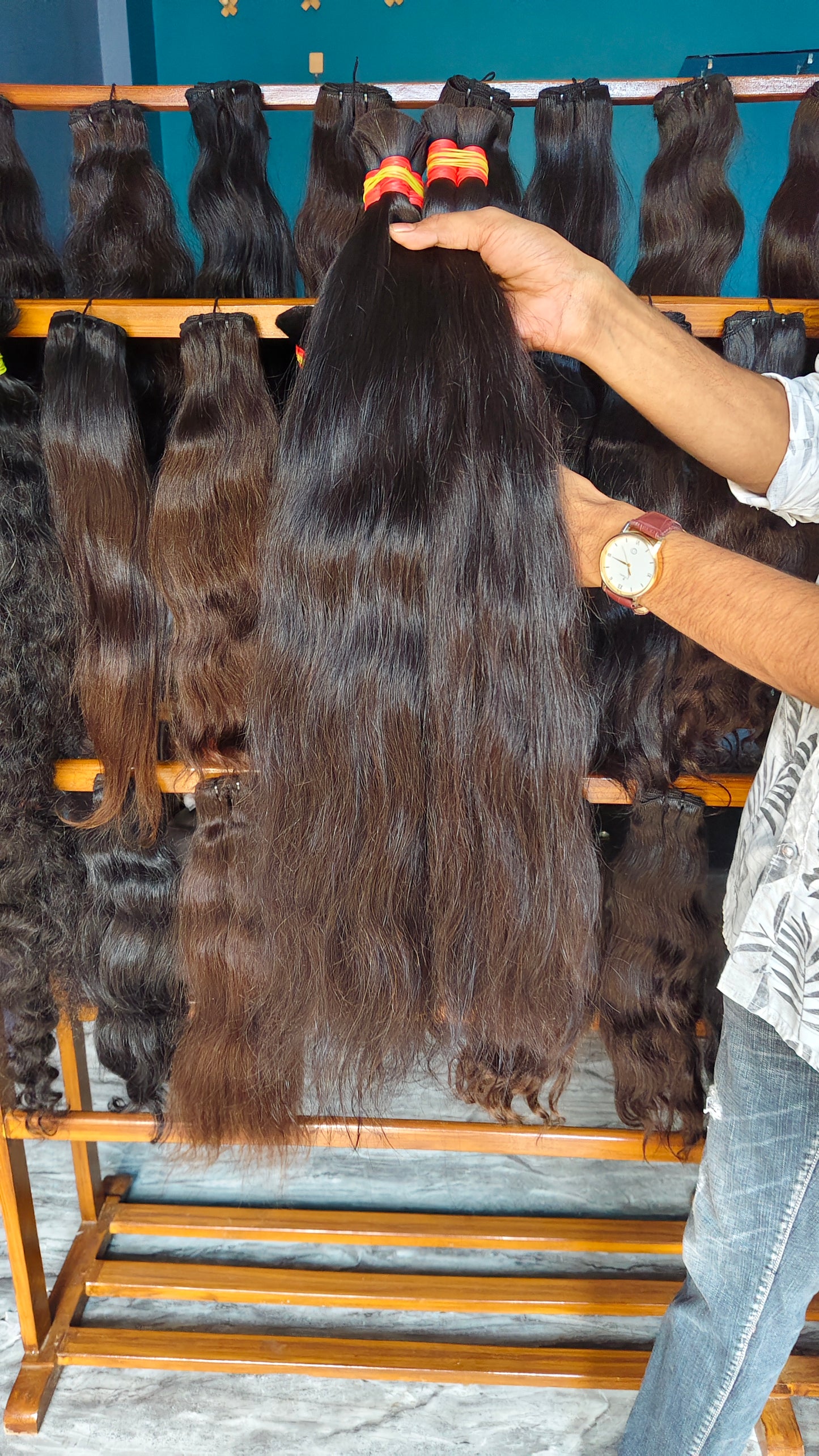 𝗥𝗮𝘄 𝗜𝗻𝗱𝗶𝗮𝗻 𝗡𝗮𝘁𝘂𝗿𝗮𝗹 𝗪𝗮𝘃𝘆 𝗕𝘂𝗹𝗸 𝗛𝗮𝗶𝗿