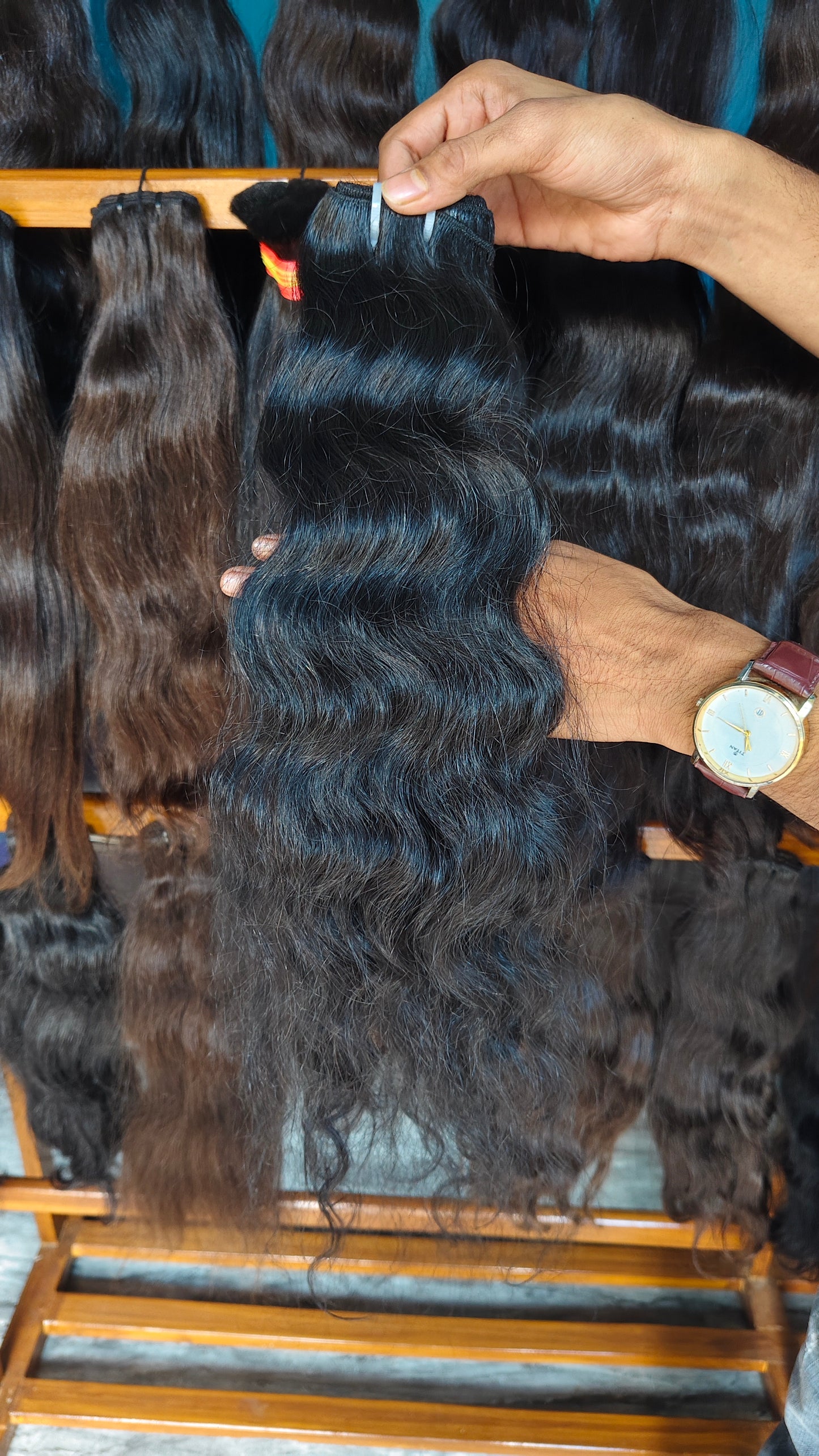 𝗥𝗮𝘄 𝗜𝗻𝗱𝗶𝗮𝗻 𝗡𝗮𝘁𝘂𝗿𝗮𝗹 𝗖𝘂𝗿𝗹𝘆 𝗪𝗲𝗳𝘁 𝗛𝗮𝗶𝗿