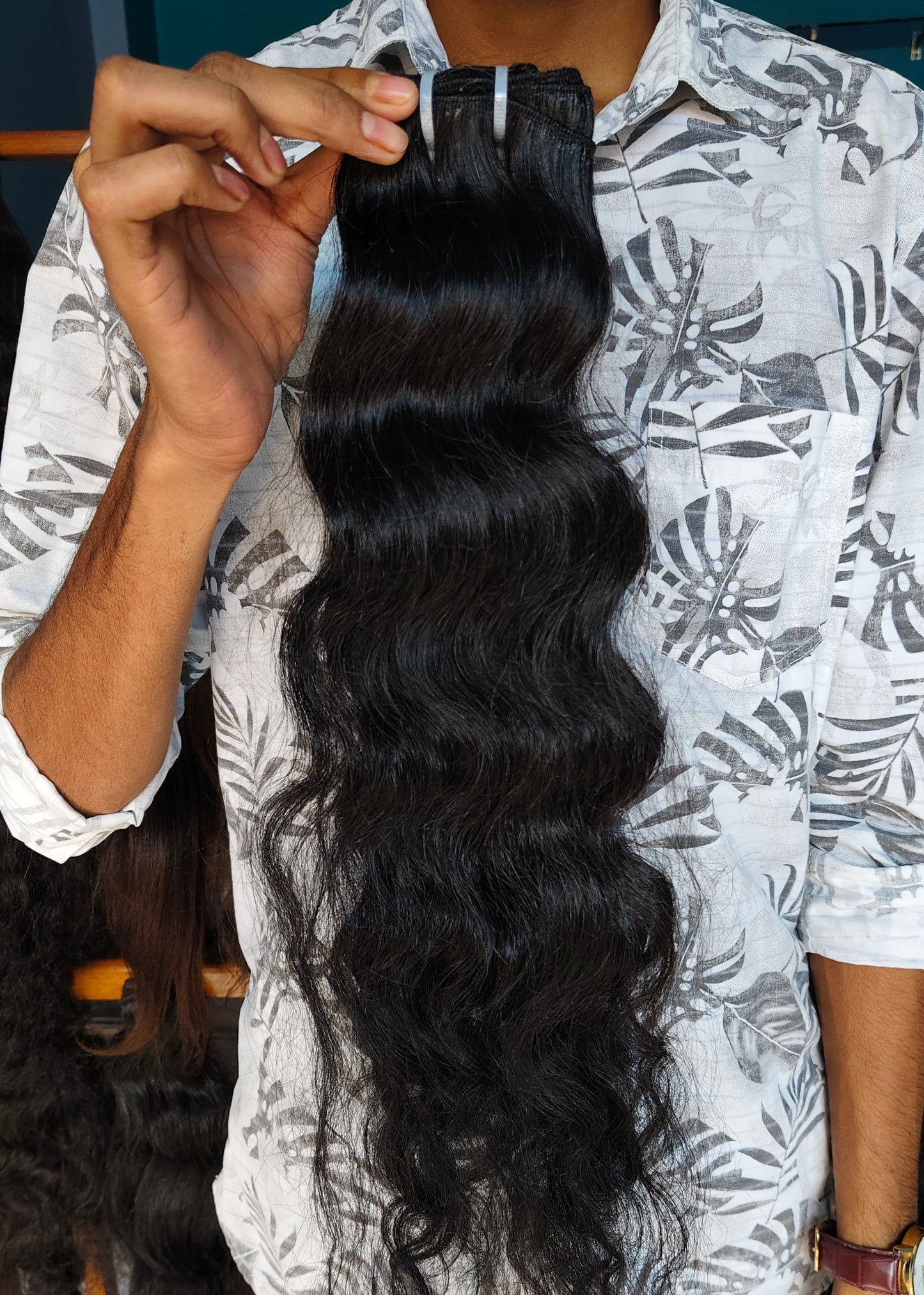 𝗥𝗮𝘄 𝗜𝗻𝗱𝗶𝗮𝗻 𝗡𝗮𝘁𝘂𝗿𝗮𝗹 𝗖𝘂𝗿𝗹𝘆 𝗪𝗲𝗳𝘁 𝗛𝗮𝗶𝗿