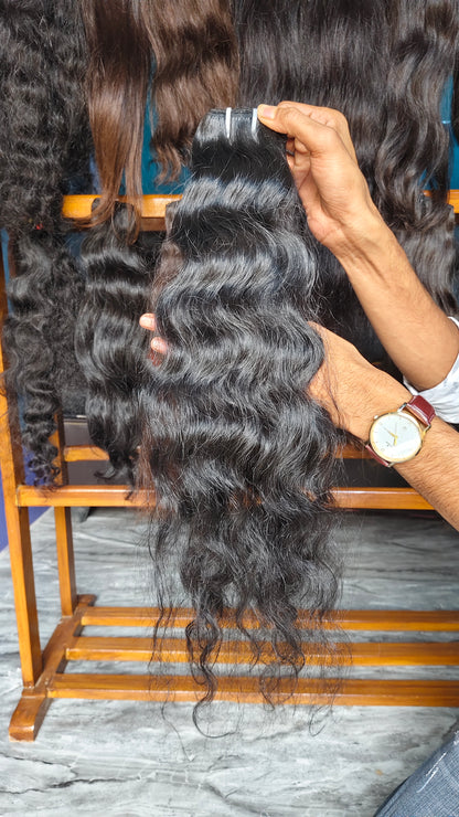 𝗥𝗮𝘄 𝗜𝗻𝗱𝗶𝗮𝗻 𝗡𝗮𝘁𝘂𝗿𝗮𝗹 𝗖𝘂𝗿𝗹𝘆 𝗪𝗲𝗳𝘁 𝗛𝗮𝗶𝗿