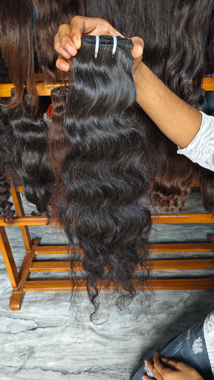 𝗥𝗮𝘄 𝗜𝗻𝗱𝗶𝗮𝗻 𝗡𝗮𝘁𝘂𝗿𝗮𝗹 𝗖𝘂𝗿𝗹𝘆 𝗪𝗲𝗳𝘁 𝗛𝗮𝗶𝗿