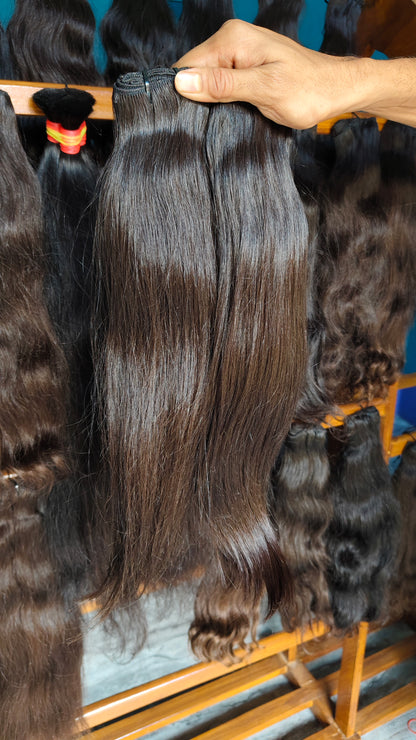 𝗥𝗮𝘄 𝗜𝗻𝗱𝗶𝗮𝗻 𝗡𝗮𝘁𝘂𝗿𝗮𝗹 𝗦𝘁𝗿𝗮𝗶𝗴𝗵𝘁 𝗪𝗲𝗳𝘁 𝗛𝗮𝗶𝗿