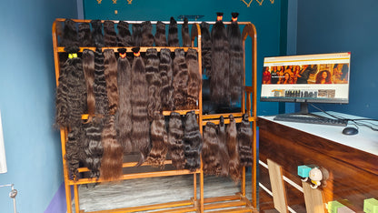 𝗥𝗮𝘄 𝗜𝗻𝗱𝗶𝗮𝗻 𝗡𝗮𝘁𝘂𝗿𝗮𝗹 𝗪𝗮𝘃𝘆 𝗪𝗲𝗳𝘁 𝗛𝗮𝗶𝗿