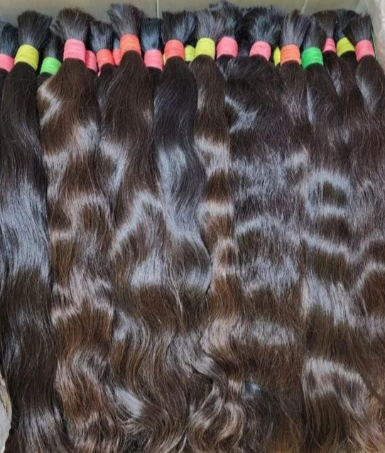 𝗥𝗮𝘄 𝗜𝗻𝗱𝗶𝗮𝗻 𝗡𝗮𝘁𝘂𝗿𝗮𝗹 𝗪𝗮𝘃𝘆 𝗕𝘂𝗹𝗸 𝗛𝗮𝗶𝗿